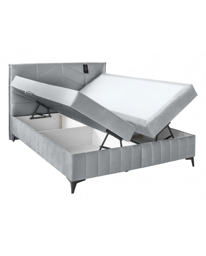 Lit boxspring matelas et sur matelas inclus continental SIA