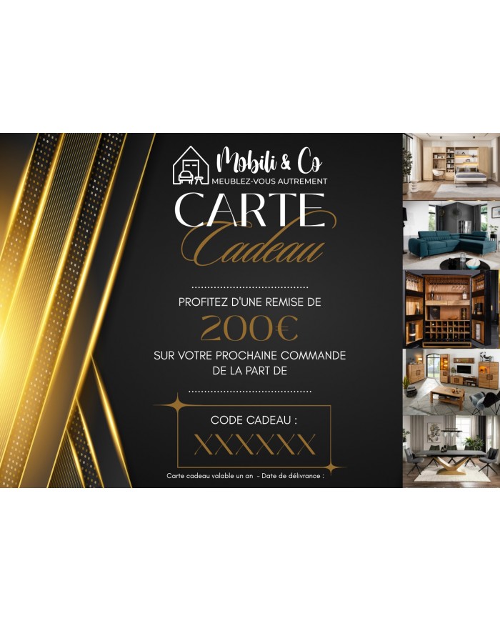 Carte cadeau 200,00€ 🎁