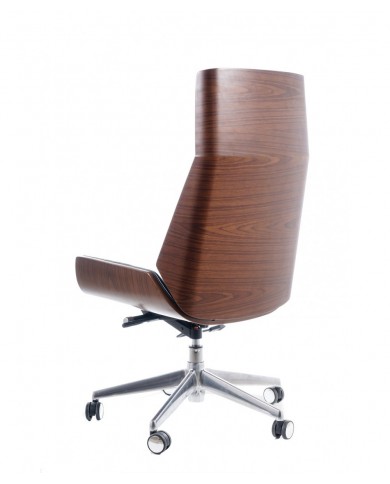 Fauteuil de bureau Design pivotant en cuir écologique Maryland