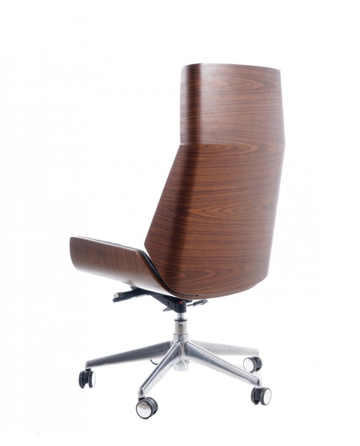 Fauteuil de bureau Design pivotant en cuir écologique Maryland