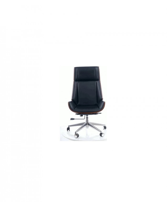 Fauteuil de bureau Design pivotant en cuir écologique Maryland