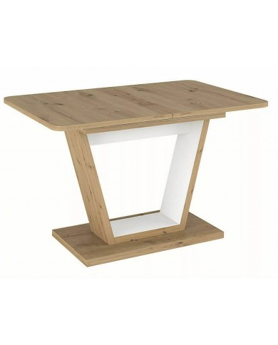 Table extensible design 120(160)x80 cm Nigel : remise immédiate promo 100.00€