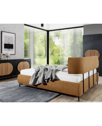 Lit continental Novilla – Chef-d'œuvre de Design Italien & Confort Premium design ultra contemporain