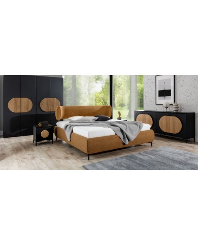 Lit continental Novilla – Chef-d'œuvre de Design Italien & Confort Premium design ultra contemporain