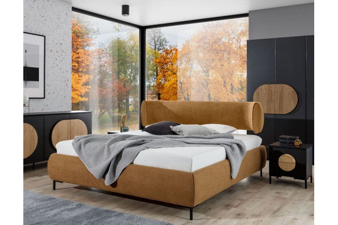 Lit continental Novilla – Chef-d'œuvre de Design Italien & Confort Premium design ultra contemporain