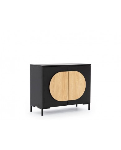 Commode Novilla 2 portes – Élégance Graphique & Rangement Spacieux