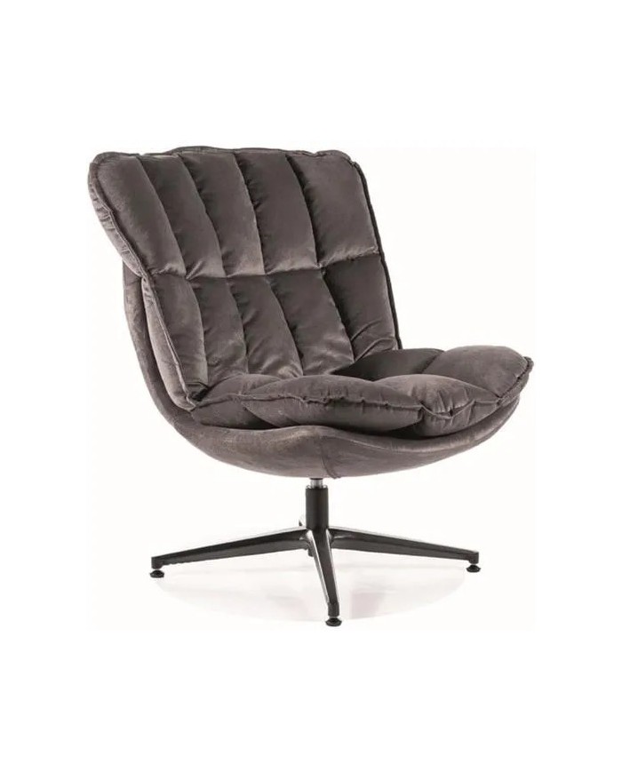 Fauteuil design ultra confort Vesta velvet
