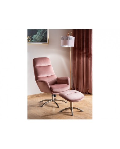 Fauteuil Design ultra confort Nixon Velvet