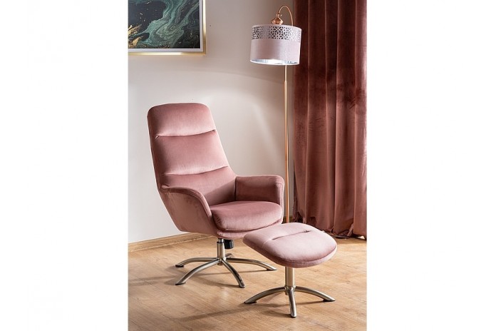 Fauteuil Design ultra confort Nixon Velvet