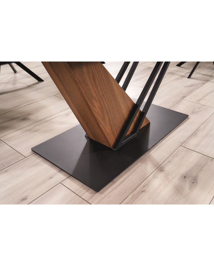 Table extensible plateau céramique 160(220)x90 cm GENESE + 4 chaises Rick pour 1€ de plus !