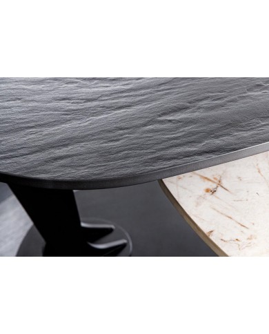 Table basse en céramique à plateaux rotatifs 95-160 cm SFERA