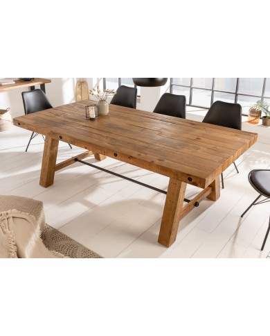 Table à manger en bois massif 200 cm FINN