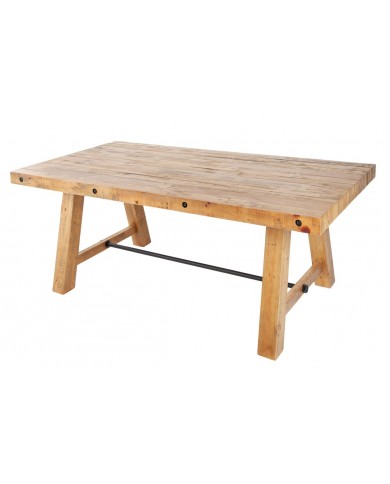 Table à manger en bois massif 200 cm FINN