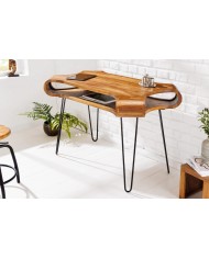 Bureau design en bois massif 120 cm HARMONY WOOD