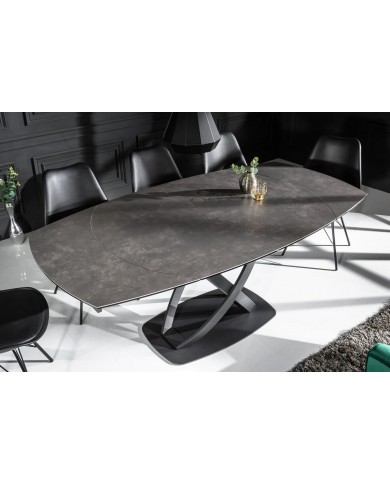 Table extensible ultra design céramique 130-190 cm EXTENSIO