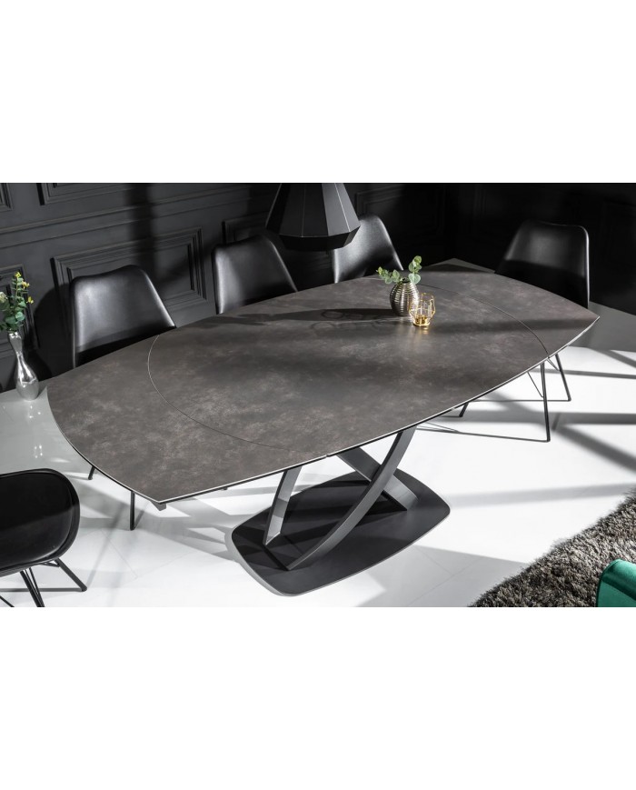 Table extensible ultra design céramique 130-190 cm EXTENSIO