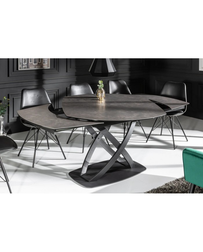 Table extensible ultra design céramique 130-190 cm EXTENSIO