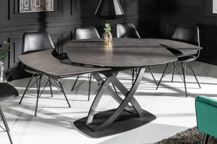 Table extensible ultra design céramique 130-190 cm EXTENSIO