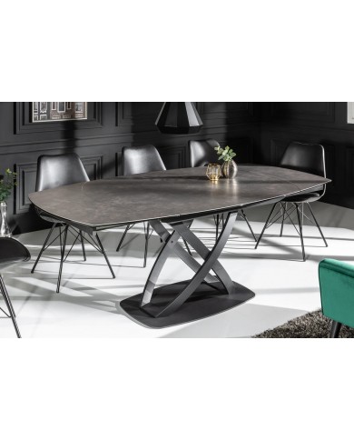 Table extensible ultra design céramique 130-190 cm EXTENSIO