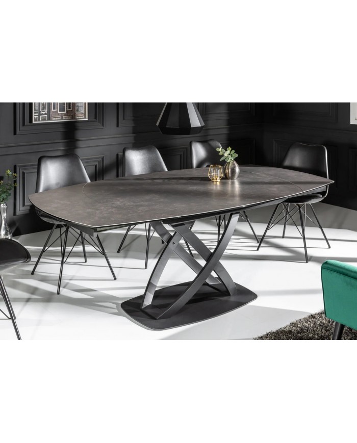 Table extensible ultra design céramique 130-190 cm EXTENSIO
