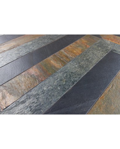 Table aspect pierre naturelle ronde TERRA LUXE