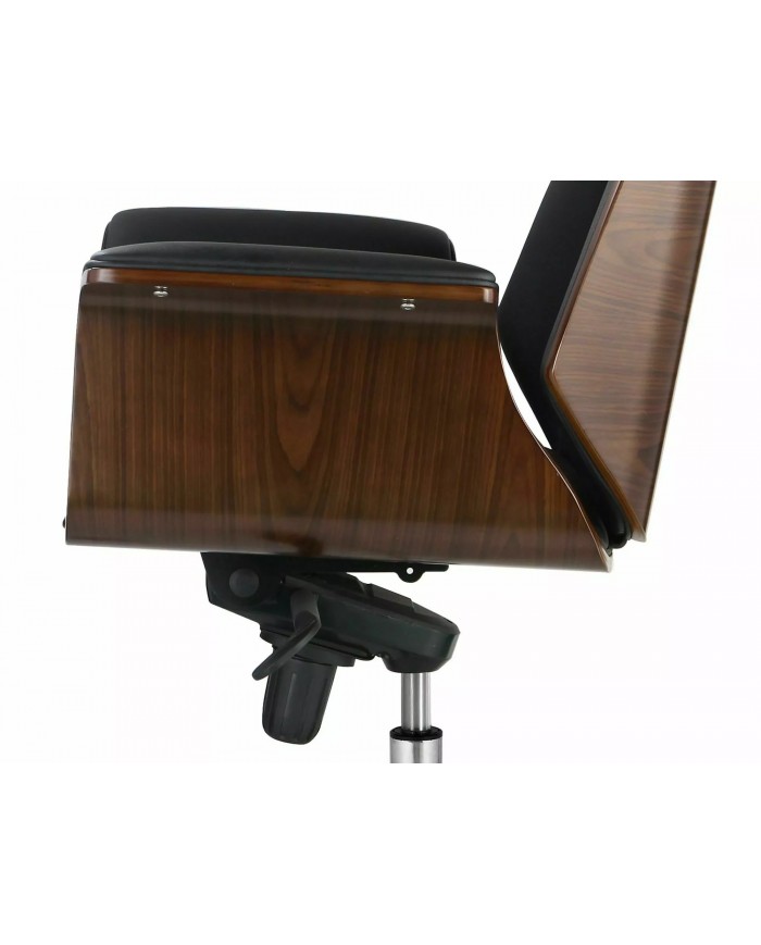 Fauteuil de bureau pivotant à roulettes Design Alabama