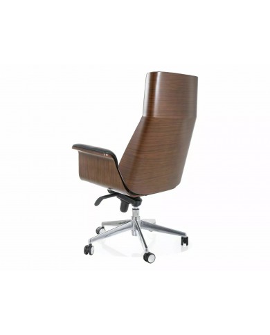 Fauteuil de bureau pivotant à roulettes Design Alabama