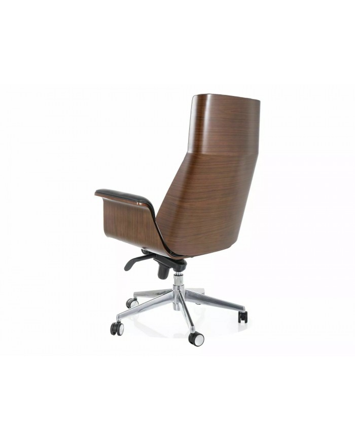 Fauteuil de bureau pivotant à roulettes Design Alabama