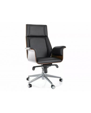 Fauteuil de bureau pivotant à roulettes Design Alabama