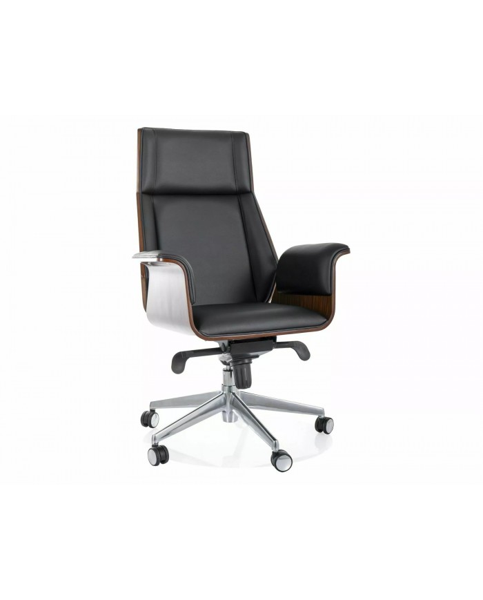 Fauteuil de bureau pivotant à roulettes Design Alabama