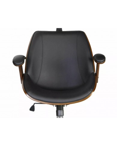 Fauteuil de bureau Design Luxe pivotant avec repose tête Kansas