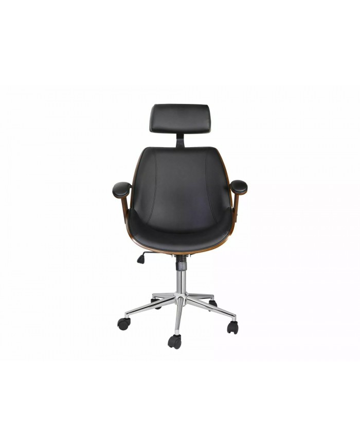 Fauteuil de bureau Design Luxe pivotant avec repose tête Kansas