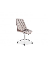Fauteuil de bureau confort pivotant  Arizona Velvet