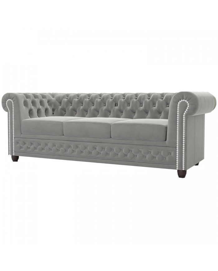 Ensemble de 3 Chesterfield 3+2+1 FELIX  élégance, confort et qualité Offre spéciale Lot