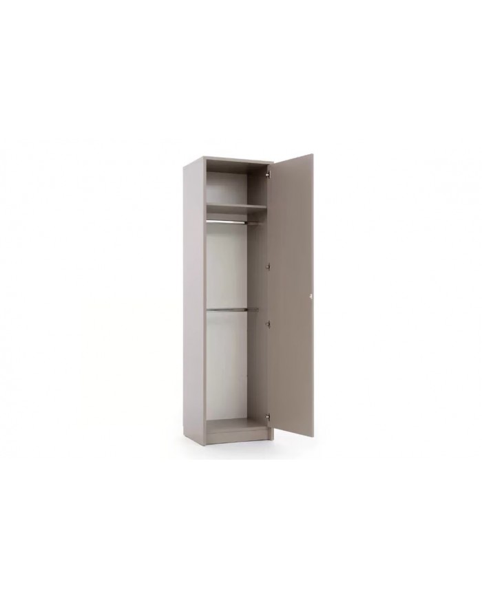 Colonne haute double penderie avec une étagère 60 cm - Winchester DeLuxe