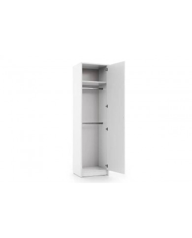Colonne haute double penderie avec une étagère 60 cm - Winchester DeLuxe