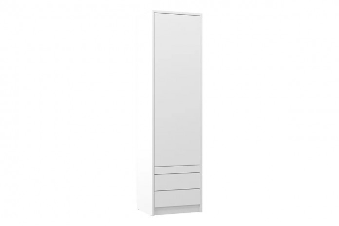 Colonne penderie avec tiroirs et tablette 60 cm - Séville DeLuxe