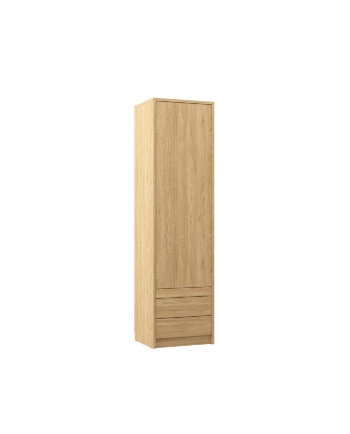 Colonne penderie avec tiroirs et tablette 60 cm - Séville DeLuxe