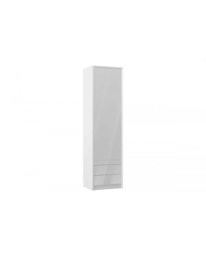 Colonne penderie avec tiroirs et tablette 60 cm - Séville Premium