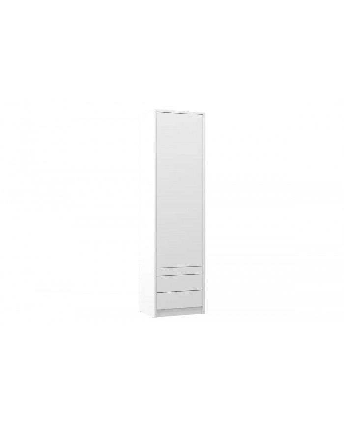 Colonne penderie avec tiroirs et tablette 60 cm - Séville Premium