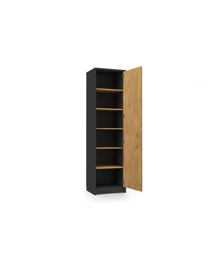 Colonne haute avec étagères + Porte 60 cm - Paris  Premium
