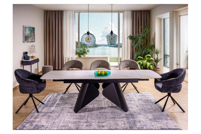 Table  céramique extensible Ultra design 90x160 (240) cm ARMANDO