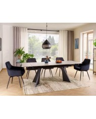 Table céramique extensible 90x160 (240) cm LACONI