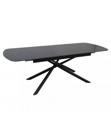 Table céramique extensible noir VECTOR