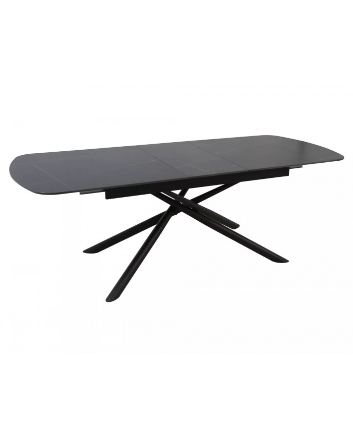 Table céramique extensible noir VECTOR