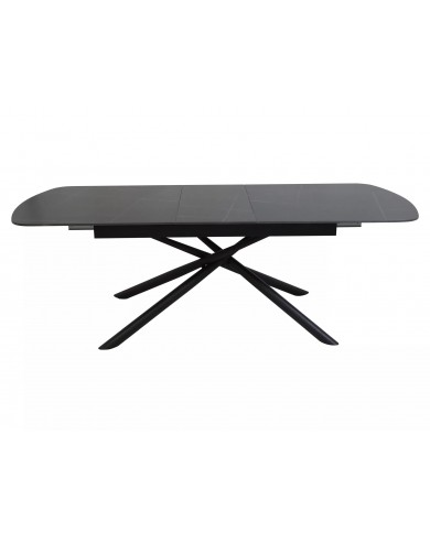 Table céramique extensible noir VECTOR