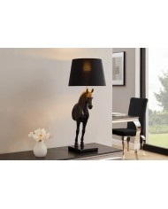 Lampe Chevet sculpture ultra Design DARK HORSE 75 cm