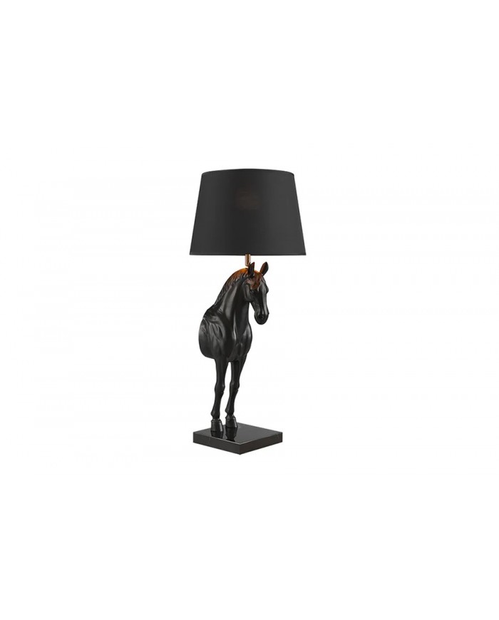 Lampe Chevet sculpture ultra Design DARK HORSE 75 cm