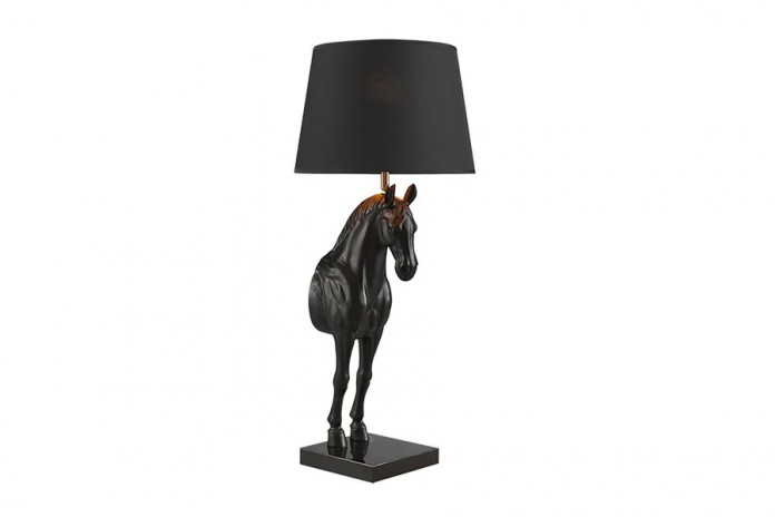 Lampe Chevet sculpture ultra Design DARK HORSE 75 cm
