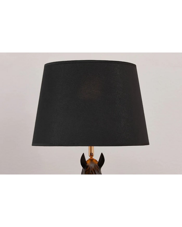 Lampe Chevet sculpture ultra Design DARK HORSE 75 cm
